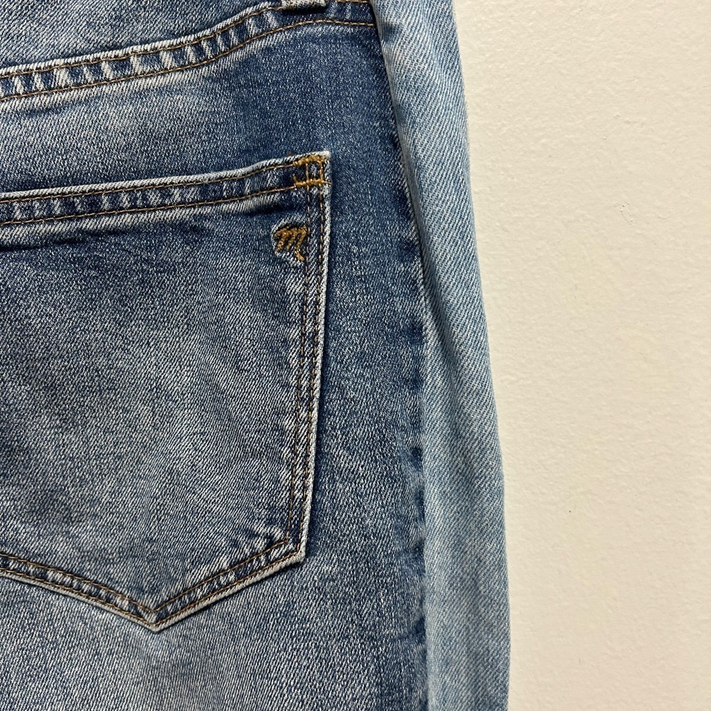 Madewell Cruiser Straight Two-Tone Jeans Sz 27 - Picture 12 of 12
